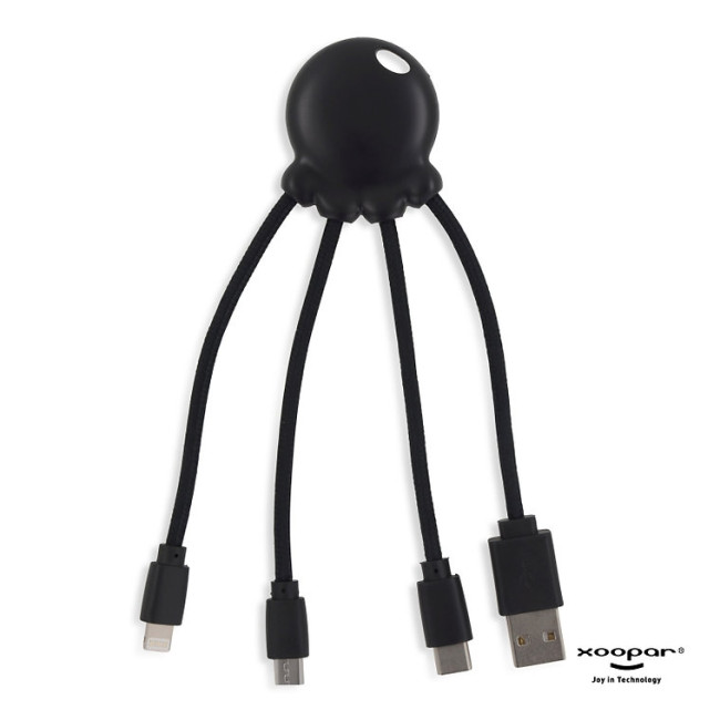 Custom Printed Octopus USB Charging Cable - Image 1