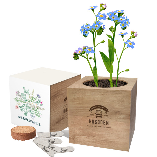 Custom Printed Essentials Desktop Cube Gardens - Image 1