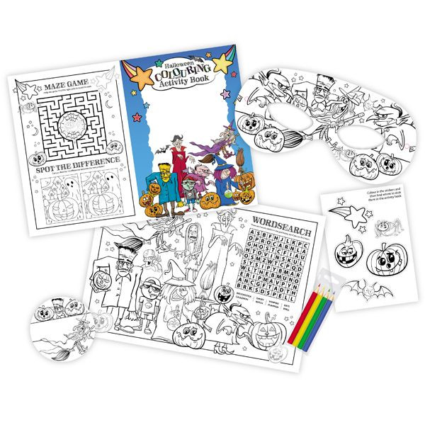 Custom Printed Colouring Children's Activity Pack - Image 3