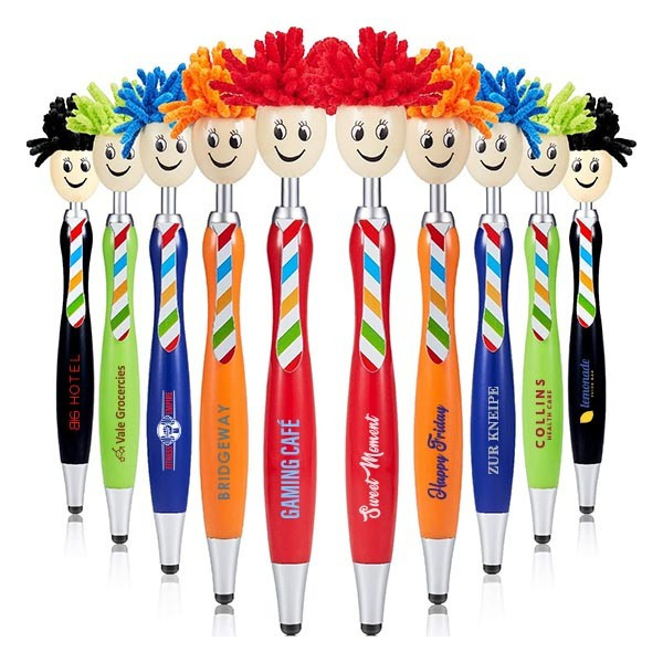 Custom Printed Mop Topper Pen and Stylus