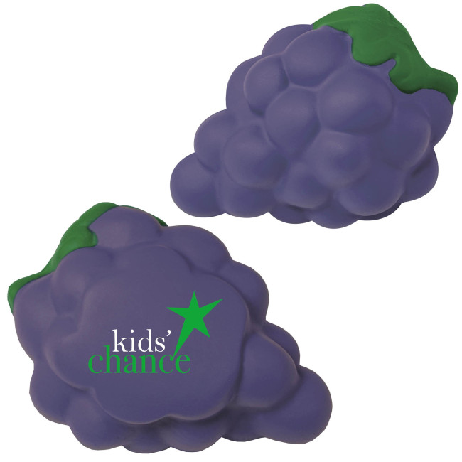 Custom Printed Stress Grapes