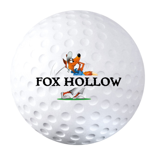 Custom Printed Stress Golf Ball