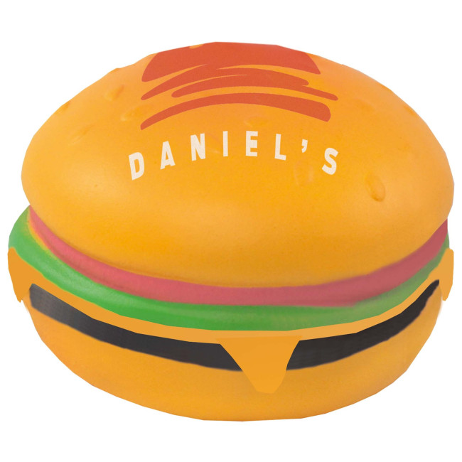 Custom Printed Stress Hamburger