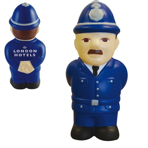 Custom Printed Stress Policeman