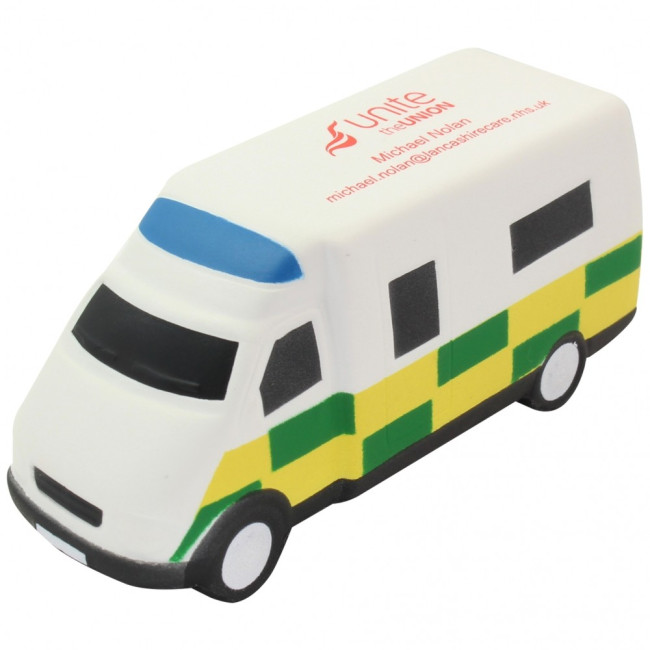 Custom Printed Stress Ambulance