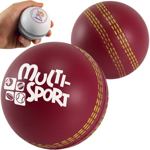 Custom Printed Stress Cricket Ball