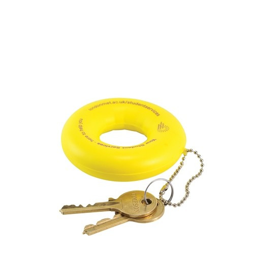 Custom Printed Stress Life Ring Keyring