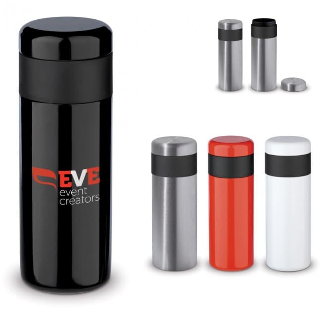 Custom Printed Flow thermos mug 400ml - Image 1