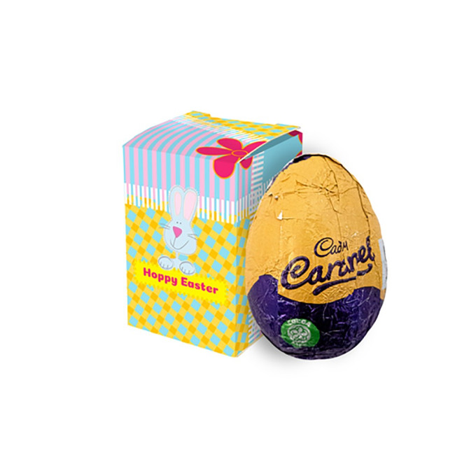 Custom Printed Caramel Egg Dinky Box