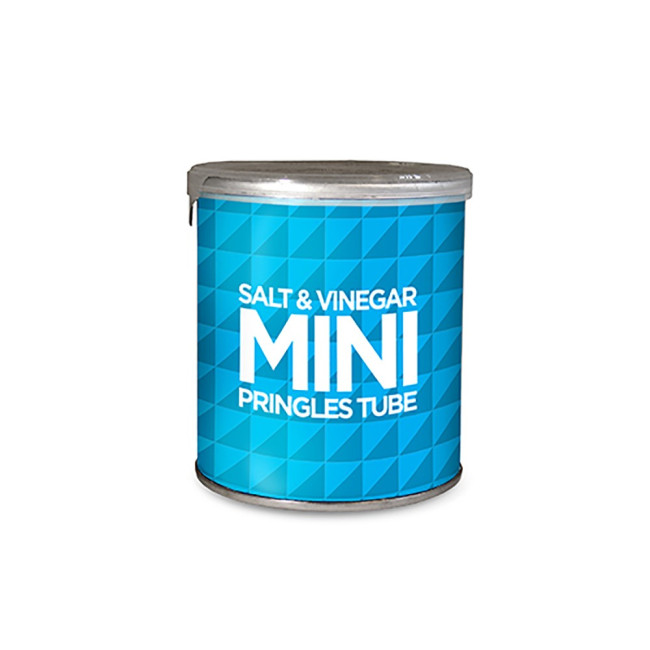 Custom Printed Salt And Vinegar Mini Pringles Tube