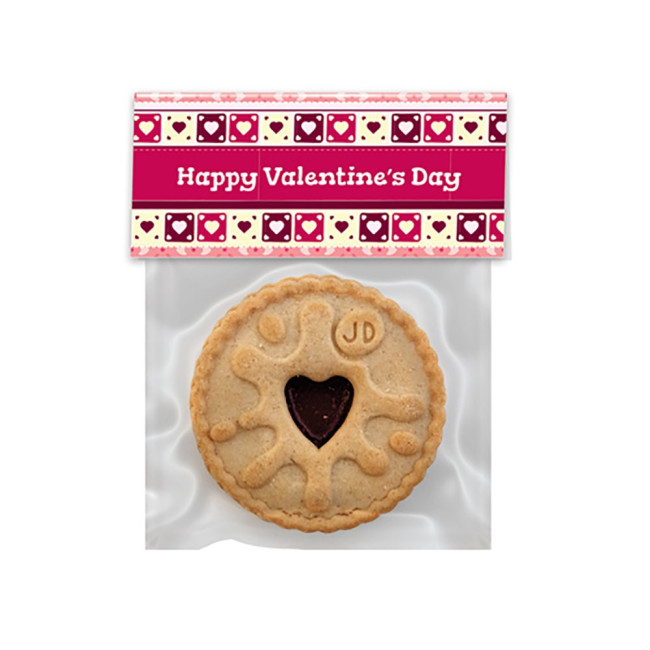 Branded Jammie Dodger Biscuit