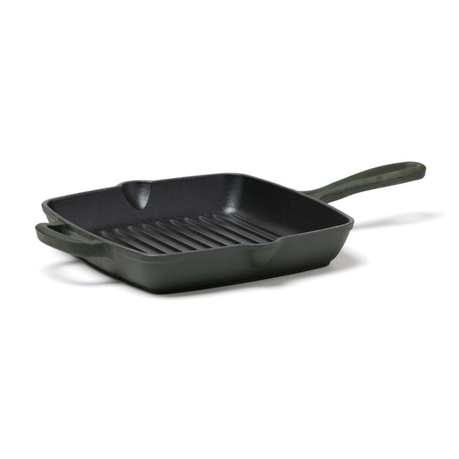 Custom Printed Monte Enamelled Grill Pan - Image 1