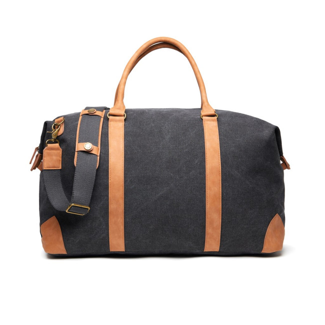 Custom Printed Bosler RCS Recycled Canvas Duffel Bag - Image 3