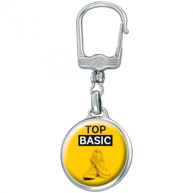 Custom Printed Keyring metal, round - Image 1