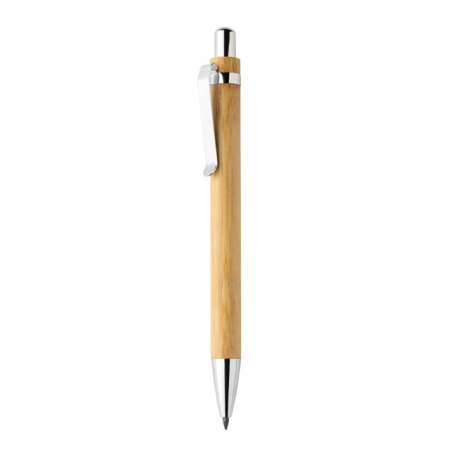 Branded Pynn Bamboo Infinity Pen