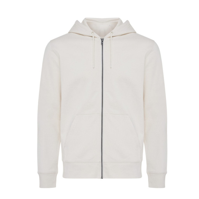 Custom Printed Abisko Recycled Cotton Zip Through Hoodie - Image 2