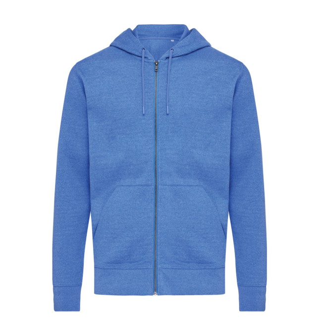 Custom Printed Abisko Recycled Cotton Zip Through Hoodie - Image 1