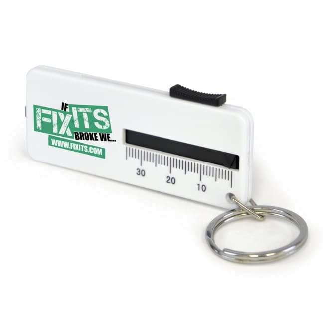 Branded Venus Tyre Gauge Keyring