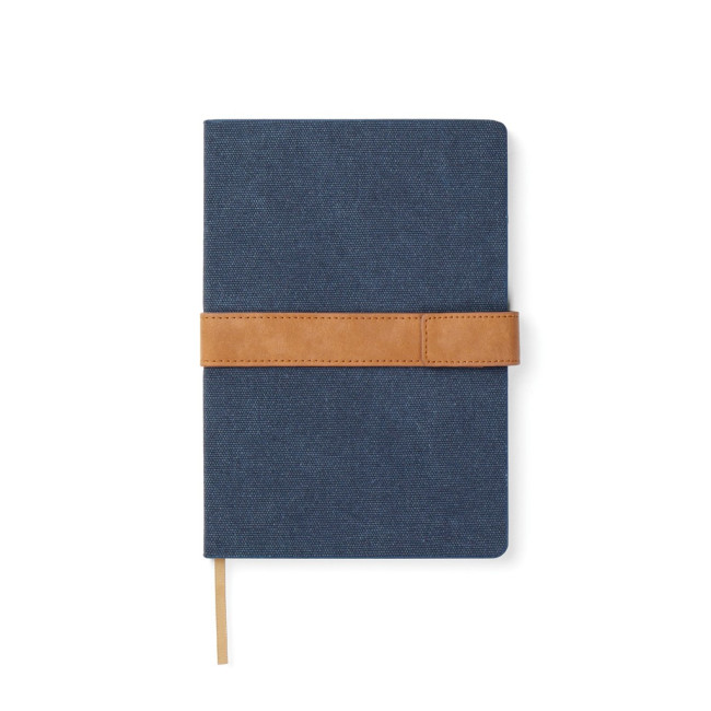 Custom Printed Bosler RCS Recycled Canvas Notebook - Image 3