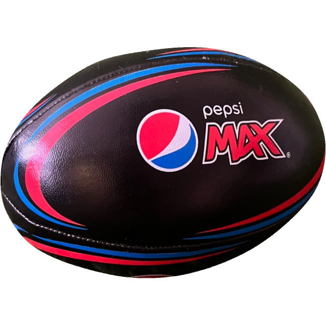 Custom Printed Mini Rugby Ball 15cm - Image 2