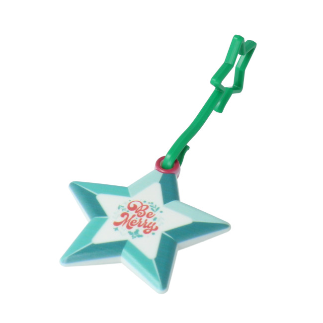 Custom Printed Christmas Eco-ration Star Tree Decoration