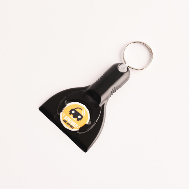 Custom Printed Ice Pop Ice Scraper Keyring