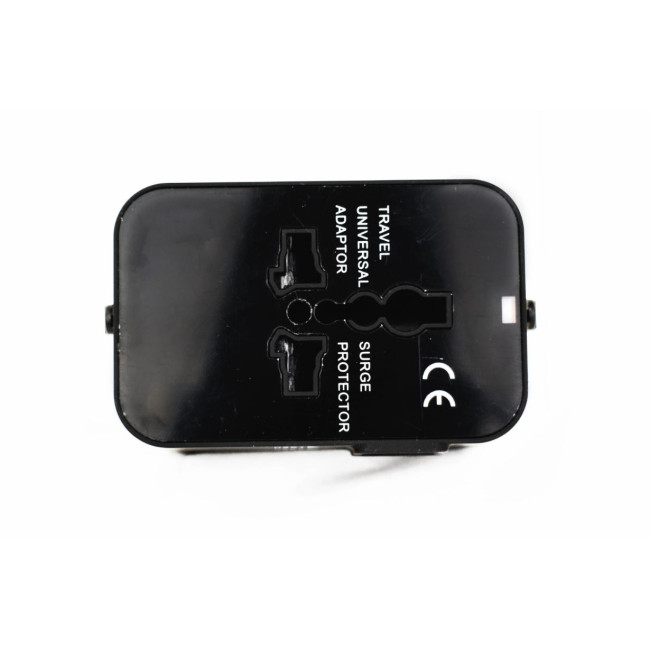 Branded Universal Soft Touch Travel Adaptor