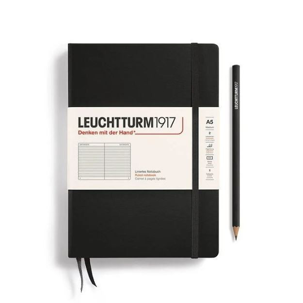 Custom Printed Leuchtturm1917 Medium A5 Hardcover Ruler Notebooks - Image 3