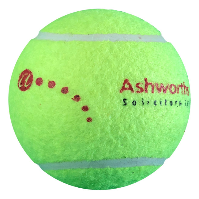 Custom Printed Tennis Ball Recreational 7cm - Image 3