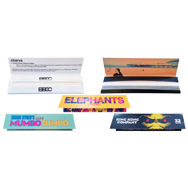 Custom Printed Kingsize Cigarette Papers