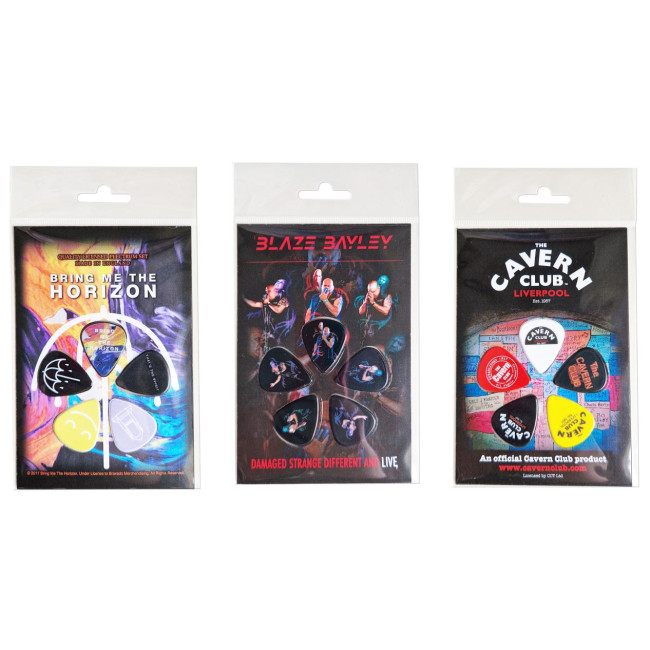 Custom Printed Plectrum Packs