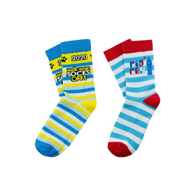 Custom Printed Premium Kids Thermal Winter Socks - Image 1