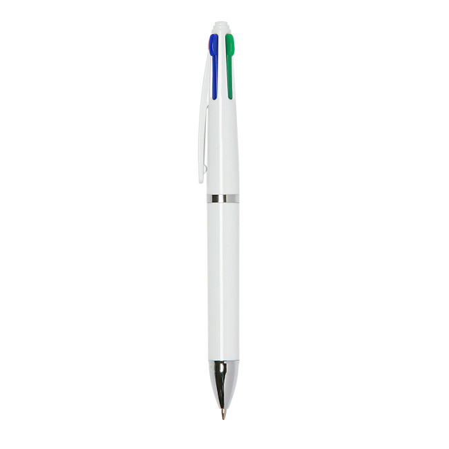 Custom Printed Quatro Plastic Ballpen