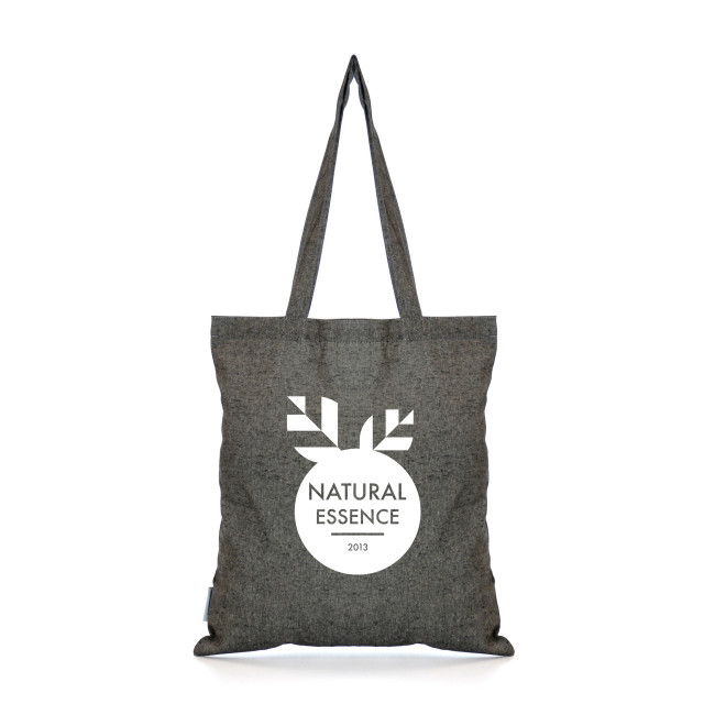 Custom Printed Budget 5oz Recycled Cotton Shopper - Image 6