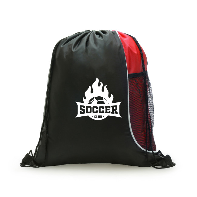 Custom Printed Marty Recycled Drawstring Bag - Image 1