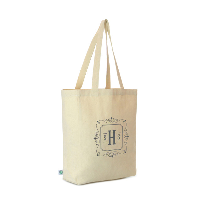 Custom Printed Dunham Natural Organic Shopper 10oz