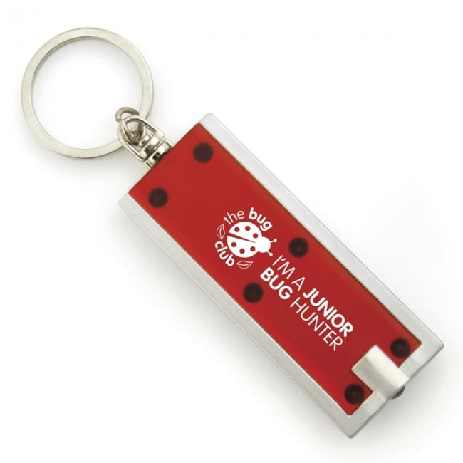 Branded Dhaka LED Torch Keyring - Image 1