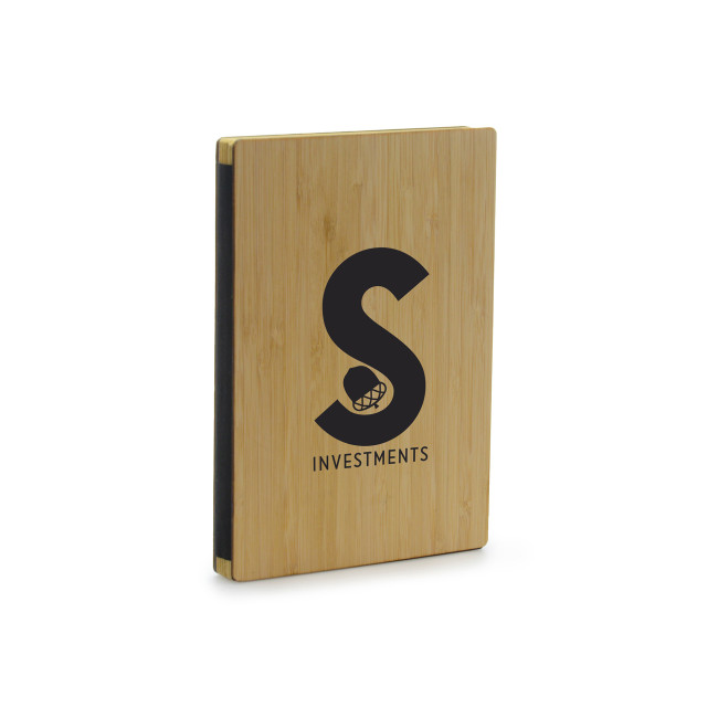 Branded A5 Bamboo Notebook