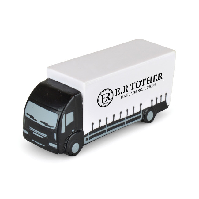 Custom Printed Lorry Stress Toy