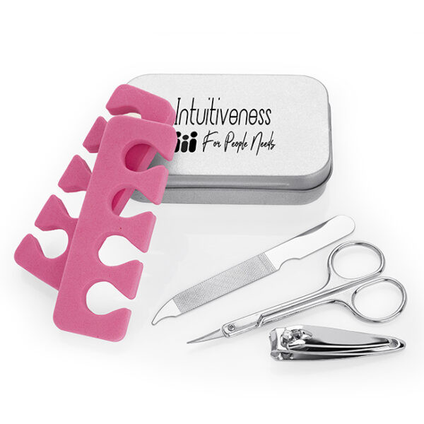 Branded 5 Piece Manicure Set in a Tin