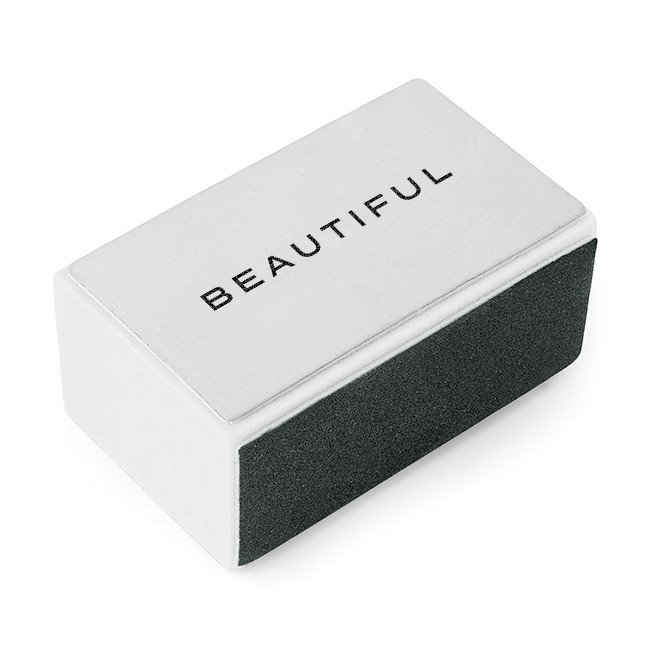 Branded White Nail Block/Buffer