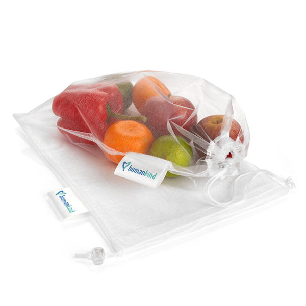 Custom Printed Reuseable Produce Mesh Bag