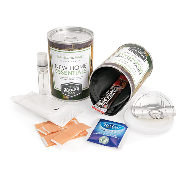 Custom Printed New Home Essentials Handy Can Kit