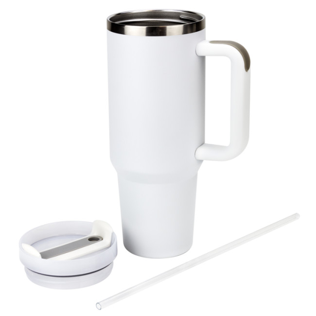 Branded UK Titan Insulated Steel Tumbler 1.1L - Image 2