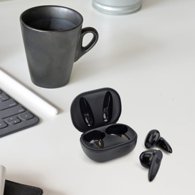 Custom Printed Mini Wireless Earbuds - Image 2