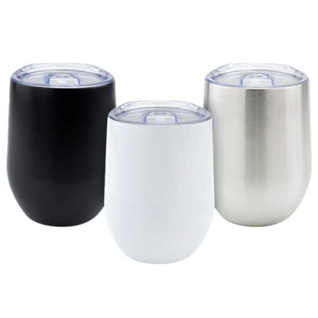 Custom Printed UK Flow Insulated Steel Cup Half Wrap - Image 1