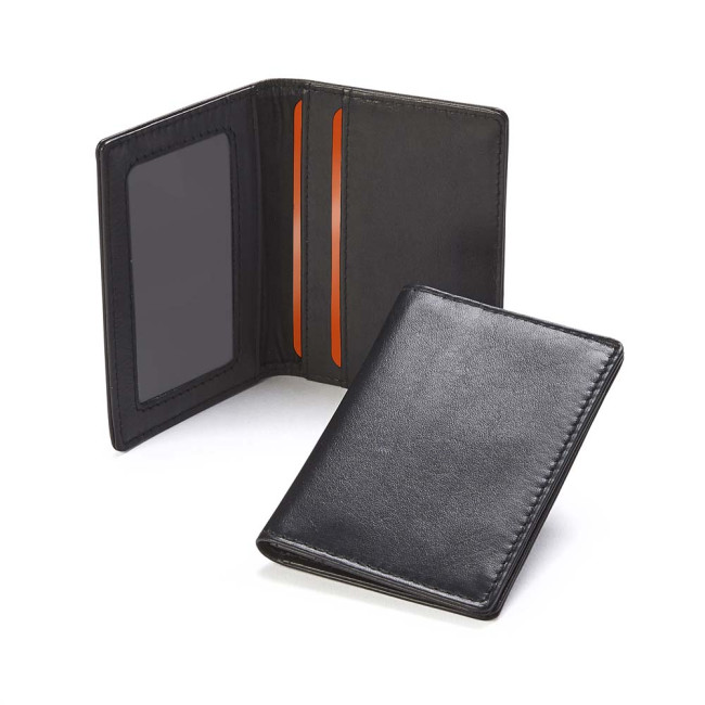 Custom Printed SandRingham Nappa Leather Luxury Leather Card Case