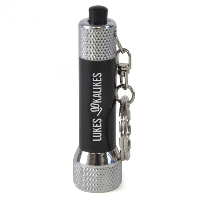 Branded LED Metal Torch Keyring - Image 7