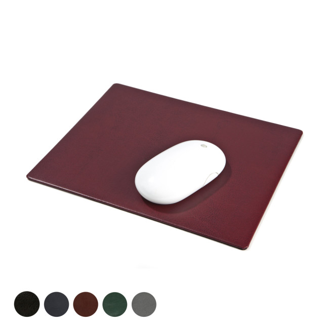 Custom Printed Hampton Leather Mouse Mat - Image 2