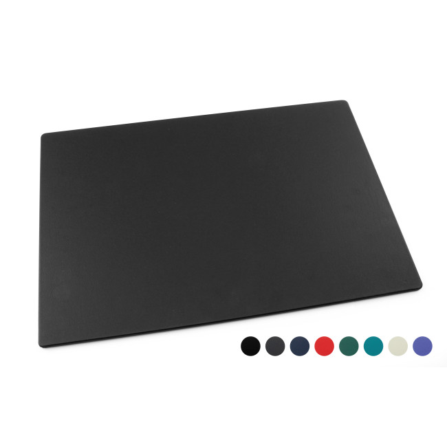 Custom Printed Recycled ELeather Large Desk or Table Mat - Image 2